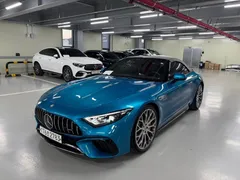 2023 Mercedes-Benz SL-Class AMG SL63 4MATIC+, синий — фото 1