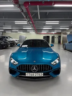 2023 Mercedes-Benz SL-Class AMG SL63 4MATIC+, синий — фото 4