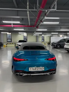 2023 Mercedes-Benz SL-Class AMG SL63 4MATIC+, синий — фото 5