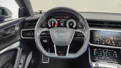 2021 Audi S7 3.0 TDI Quattro, синий — фото 12