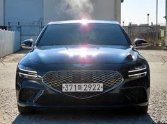 2023 Genesis G70 Gasoline 2.0T 2WD, синий — фото 1