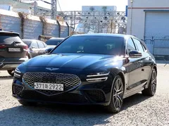 2023 Genesis G70 Gasoline 2.0T 2WD, синий — фото 2
