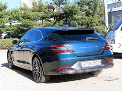2023 Genesis G70 Gasoline 2.0T 2WD, синий — фото 3