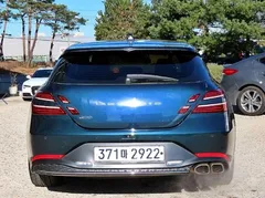 2023 Genesis G70 Gasoline 2.0T 2WD, синий — фото 4