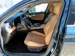 2023 Genesis G70 Gasoline 2.0T 2WD, синий — фото 5