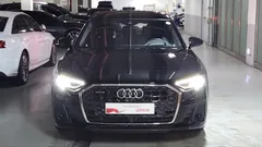 2023 Audi A8 55 TFSI Quattro Premium LWB, чёрный — фото 3