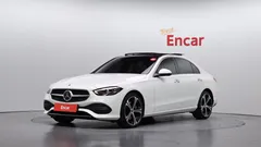 2023 Mercedes-Benz C-Class C300 4MATIC Avantgarde, белый — фото 1