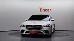2021 Mercedes-Benz S-Class S500L 4MATIC, белый — фото 3