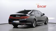 2021 Genesis G90 3.8, чёрный — фото 2