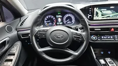 2022 Hyundai Sonata 2.0, синий — фото 12