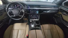 2021 Audi A8 60 TFSI Quattro LWB, чёрный — фото 14