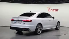 2023 Audi A4 45 TFSI Quattro Premium, белый — фото 2