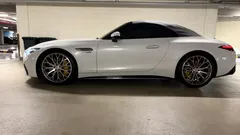 2023 Mercedes-Benz SL-Class AMG SL63 4MATIC+, белый — фото 3