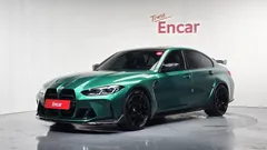 2021 BMW M3 M3 Sedan Competition First Edition, зелёный — фото 1