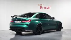2021 BMW M3 M3 Sedan Competition First Edition, зелёный — фото 2