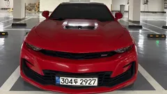 2021 ChevroletGMDaewoo Camaro SS 6.2 V8 Volcano Red, красный — фото 1