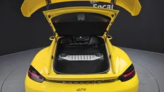 2023 Porsche 718 4.0 GT4, жёлтый — фото 20
