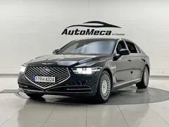 2021 Genesis G90 3.8 AWD, чёрный — фото 1
