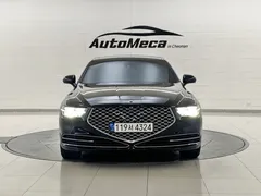 2021 Genesis G90 3.8 AWD, чёрный — фото 3