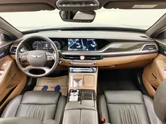 2021 Genesis G90 3.8 AWD, чёрный — фото 14