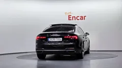 2021 Audi A5 40 TFSI Quattro Sportback, чёрный — фото 4