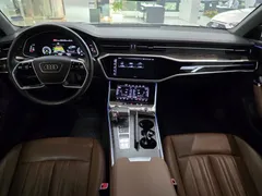 2023 Audi A7 55 TFSI e Quattro Premium, серебристый — фото 7