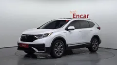 2021 Honda CR-V 2.0 Hybrid Touring 4WD, белый — фото 1