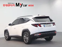 2022 Hyundai Tucson Gasoline 1.6 Turbo 2WD, белый — фото 5