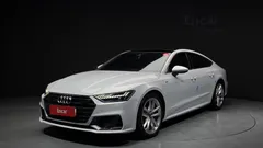 2022 Audi A7 45 TDI Quattro Premium, белый — фото 1