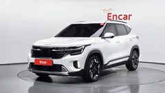 2023 Kia Seltos Gasoline 2.0 2WD, белый — фото 1