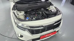 2023 Kia Seltos Gasoline 1.6 Turbo 2WD, белый — фото 6