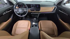 2023 Kia Seltos Gasoline 1.6 Turbo 2WD, белый — фото 7