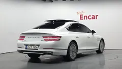 2021 Genesis G80 Gasoline 3.5 Turbo AWD, белый — фото 2