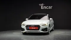 2021 Audi A5 40 TFSI Quattro Premium Sportback, белый — фото 3