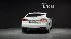 2021 Audi A5 40 TFSI Quattro Premium Sportback, белый — фото 4
