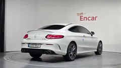 2021 Mercedes-Benz C-Class C43 AMG 4MATIC Coupe, белый — фото 2