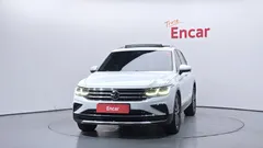 2021 Volkswagen Tiguan 2.0 TDI Prestige, белый — фото 3