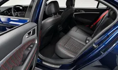 2023 Genesis G70 Gasoline 2.0T 2WD, синий — фото 15