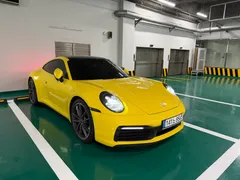 2021 Porsche 911 Carrera S, жёлтый — фото 4