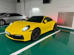 2021 Porsche 911 Carrera S, жёлтый — фото 11