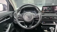 2022 Kia Seltos Gasoline 1.6 Turbo 2WD, серый — фото 14