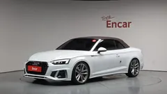 2021 Audi A5 45 TFSI Quattro Cabriolet, белый — фото 19