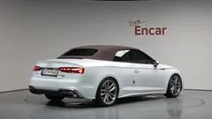 2021 Audi A5 45 TFSI Quattro Cabriolet, белый — фото 20