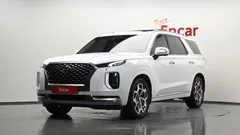2022 Hyundai Palisade Diesel 2.2 2WD, белый — фото 1