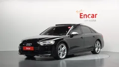 2021 Audi S8 4.0 TFSI Quattro LWB, чёрный — фото 1