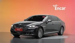 2021 Genesis G90 3.8 AWD, серый — фото 1