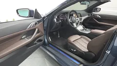 2023 BMW 4-Series 420i M Sport Convertible, голубой — фото 10