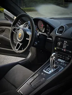 2023 Porsche 718 4.0 GT4, серый — фото 17