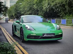 2021 Porsche 718 4.0 GTS, зелёный — фото 3