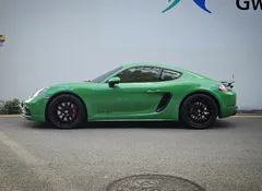 2021 Porsche 718 4.0 GTS, зелёный — фото 6
